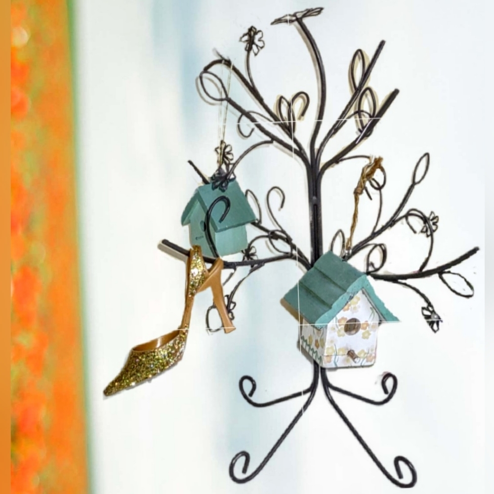 Wrought Iron Display Tree